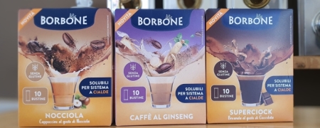 Borbone | Caff al Ginseng, Superciok o Nocciola Solubile